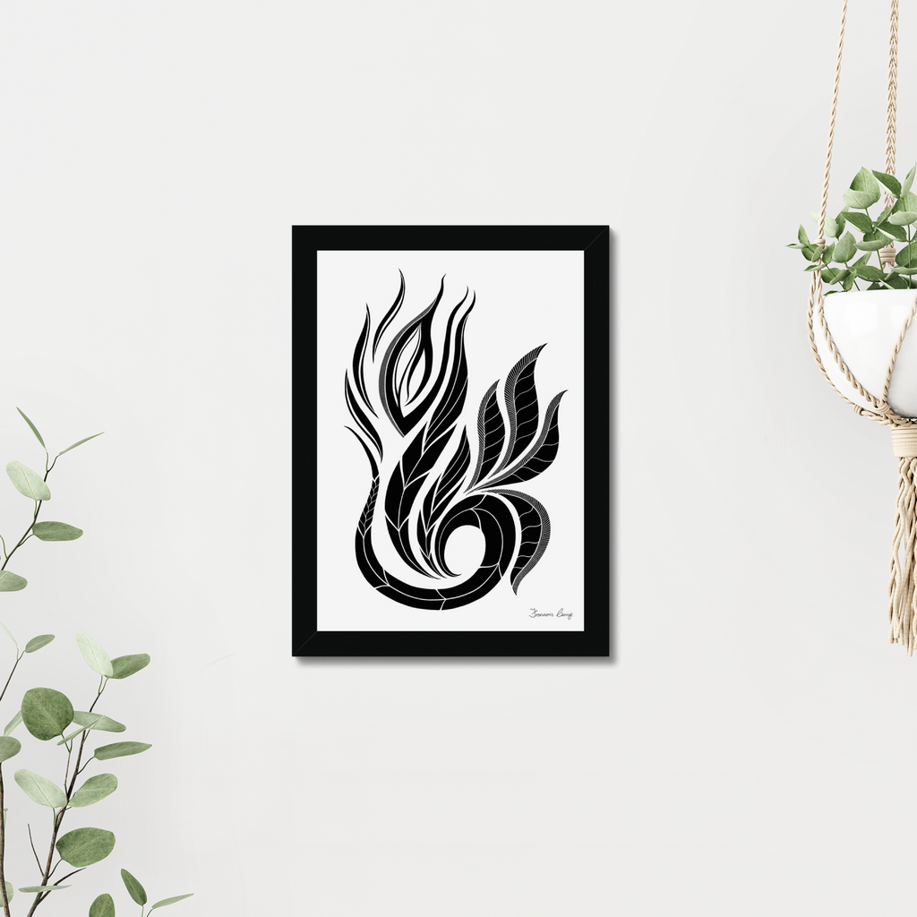 Leaf Wing Framed