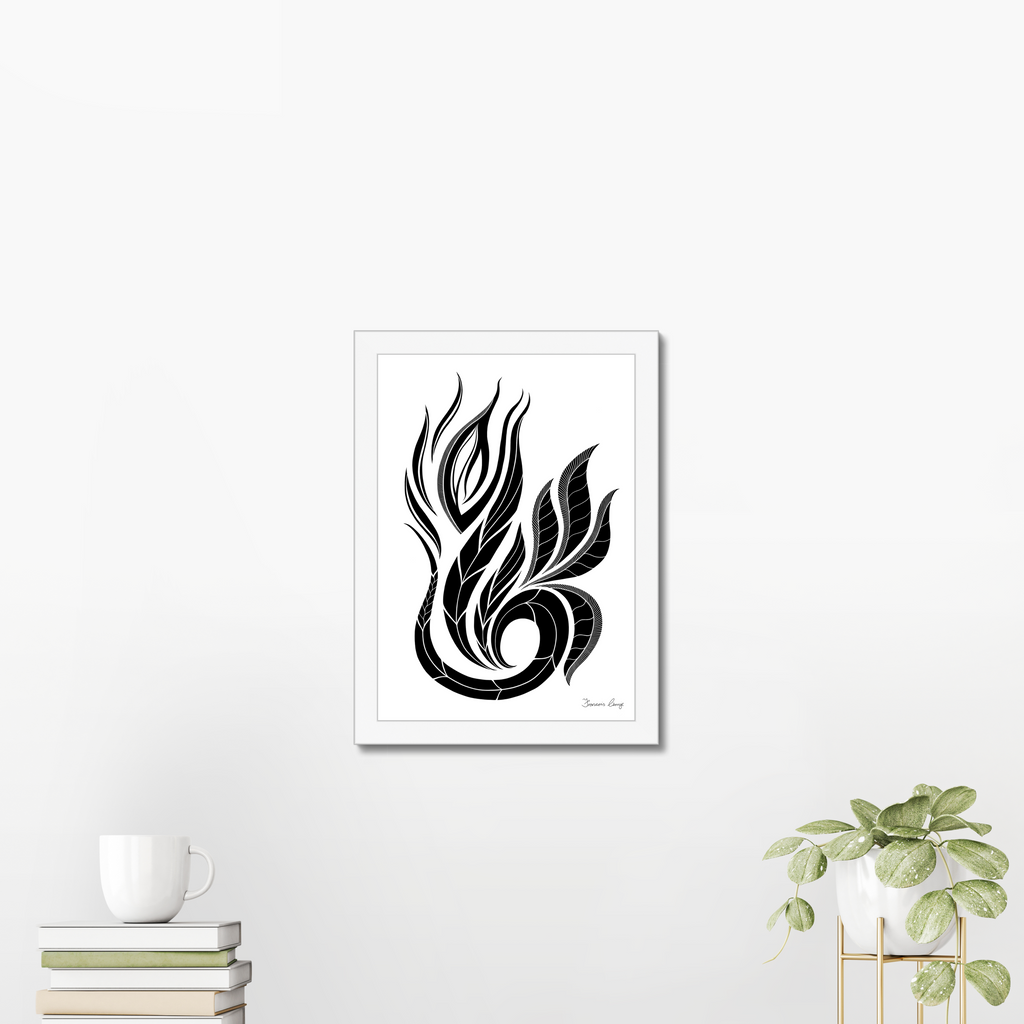 Leaf Wing Framed