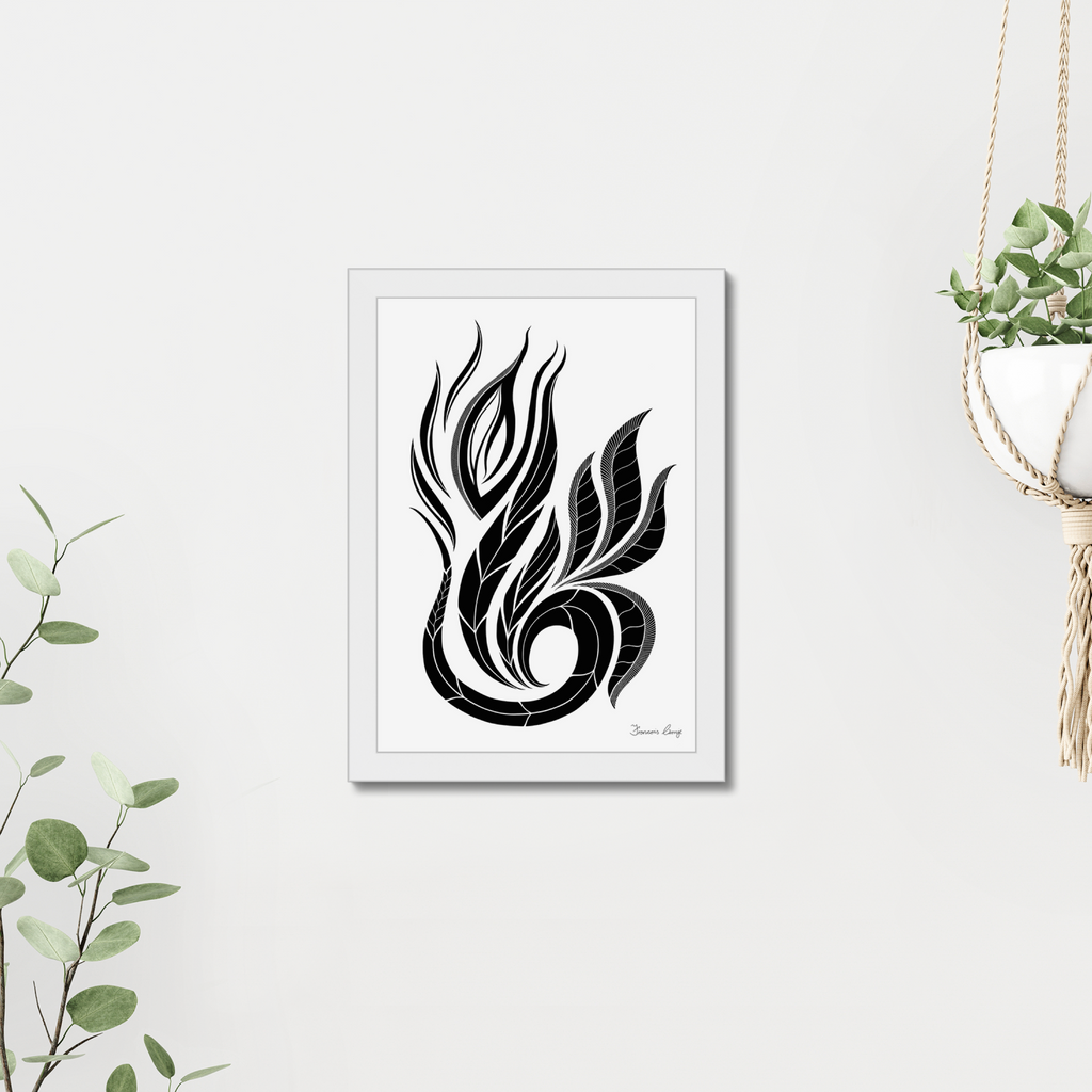 Leaf Wing Framed